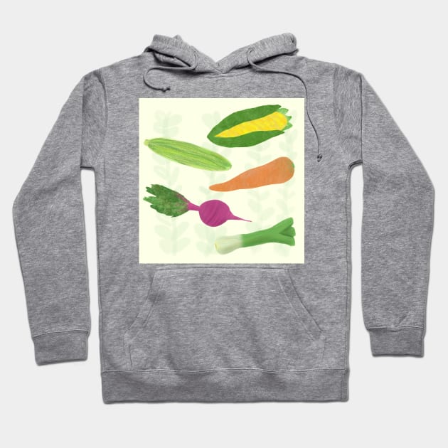 Root fall vegetables Hoodie by Charlotsart